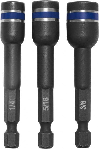 3 Piece, Magnetic Nutsetters Handle, Hex MPN:IWAF343-3