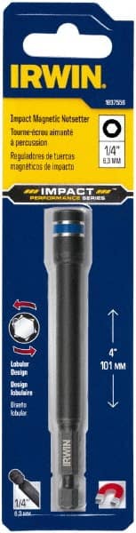 Power Screwdriver Bit: Magnetic Nutsetter Bit, 1/4