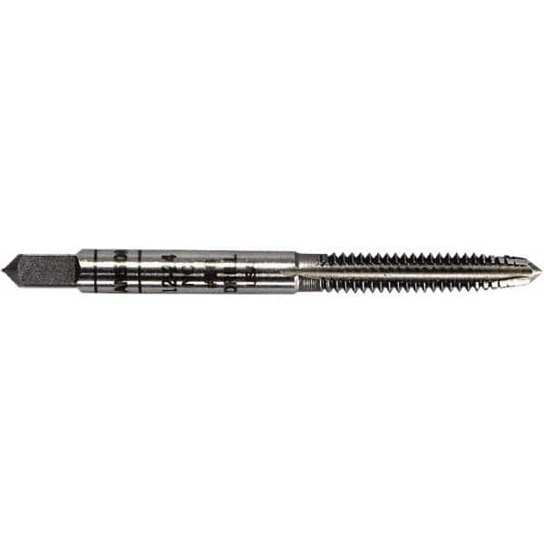 Straight Flute Tap: #14-20 UNS, 4 Flutes, Plug, 2B Class of Fit, Carbon Steel MPN:1135ZR