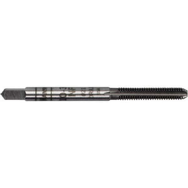 Straight Flute Tap: 3/8-24 UNF, 4 Flutes, Bottoming, 2B Class of Fit, Carbon Steel MPN:1536