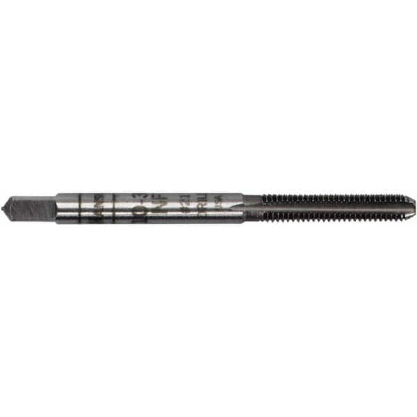 Straight Flute Tap: 7/16-14 UNC, 4 Flutes, Bottoming, 2B Class of Fit, Carbon Steel MPN:1539