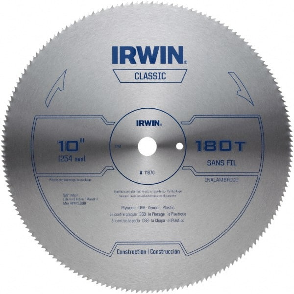 Wet & Dry Cut Saw Blade: 10