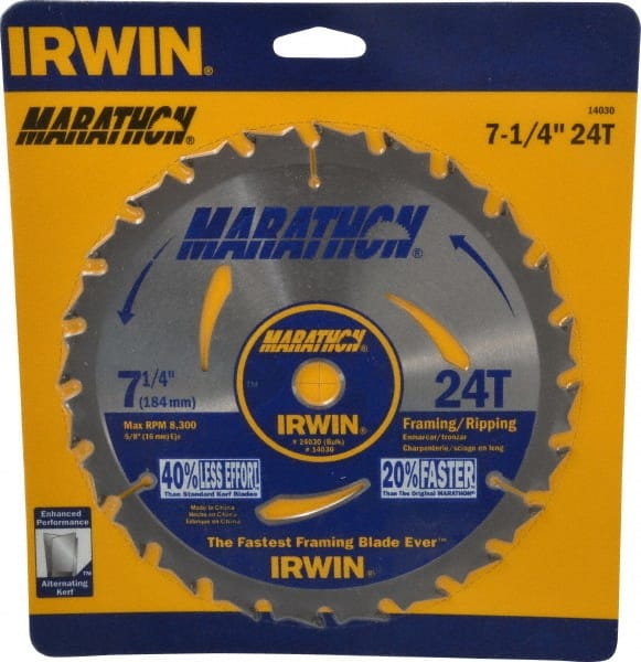 Wet & Dry Cut Saw Blade: 7-1/4