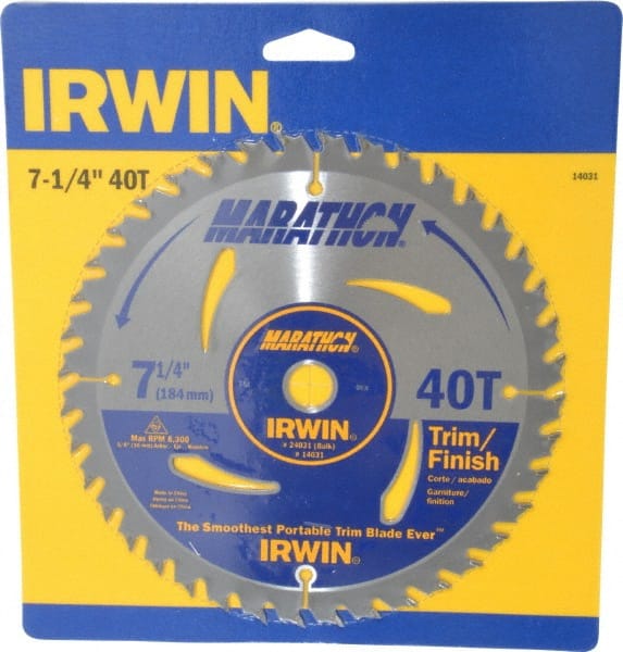 Wet & Dry Cut Saw Blade: 7-1/4