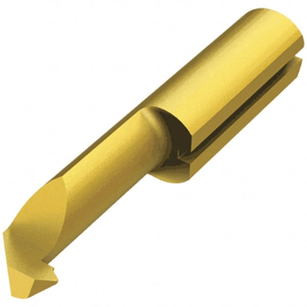Corner Radius & Profile Boring Bar: 0.189 mm Min Bore, 0.6 mm Max Depth, Left Hand Cut, Micrograin Solid Carbide MPN:6404442
