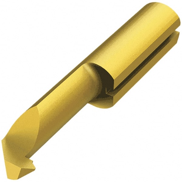 Corner Radius & Profile Boring Bar: 0.197 mm Min Bore, 0.4 mm Max Depth, Left Hand Cut, Micrograin Solid Carbide MPN:6404447