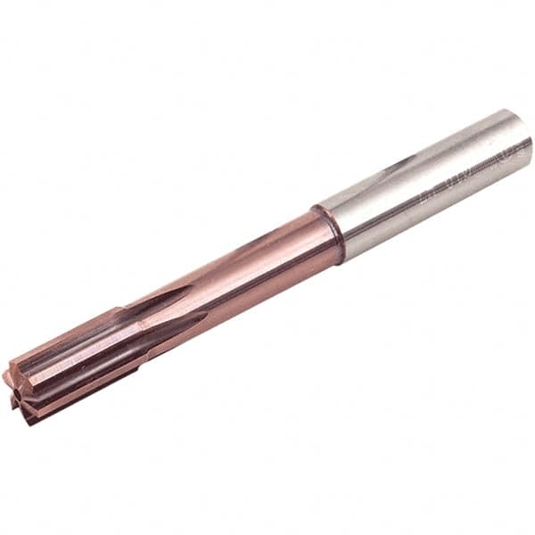 Chucking Reamer: 3 mm Dia, 60 mm OAL, 21 mm Flute Length, Straight Flute, Straight Shank, Solid Carbide MPN:1820745