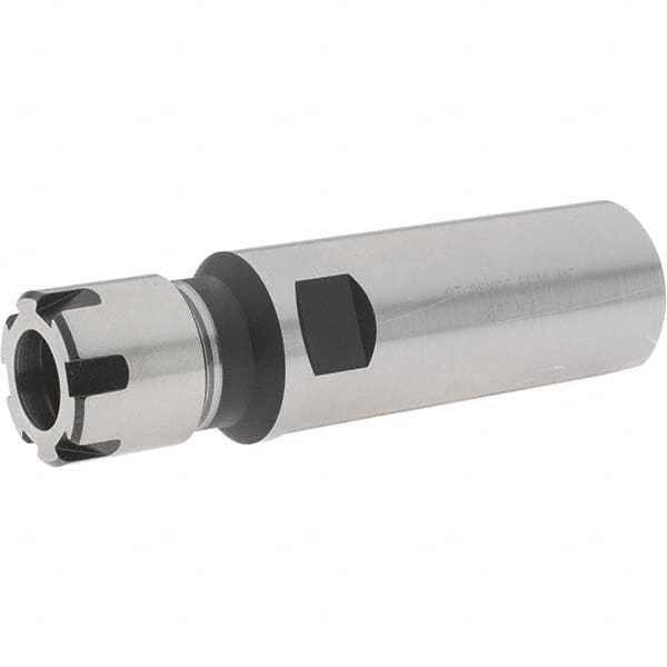 Collet Chuck: 0.5 to 10 mm Capacity, ER Collet, 25 mm Shank Dia, Straight Shank MPN:4501995