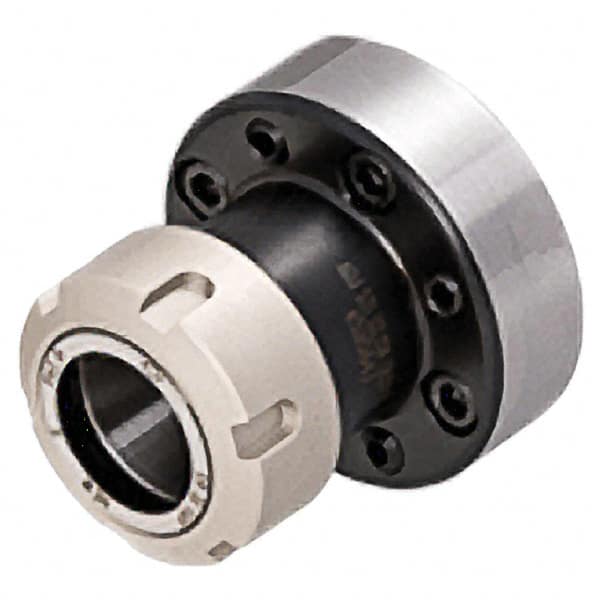 Collet Chuck: 2 to 20 mm Capacity, ER Collet, 35 mm Shank Dia, Straight Shank MPN:4505580
