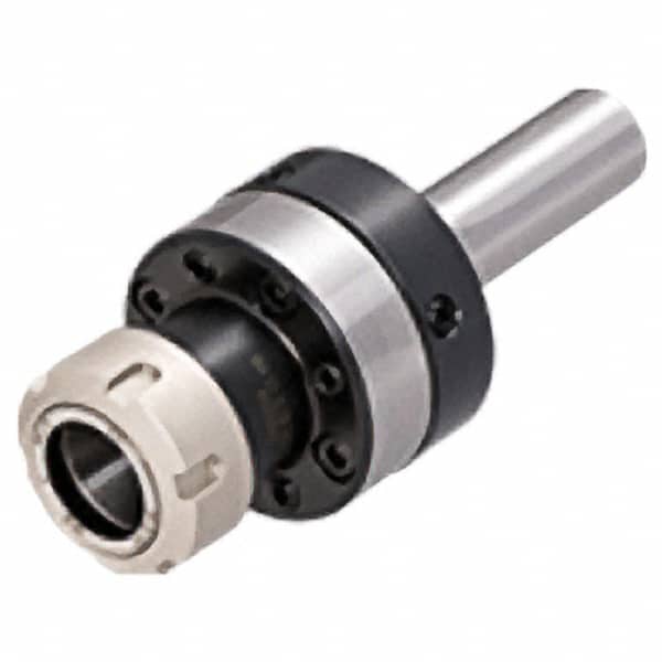 Collet Chuck: 2 to 20 mm Capacity, ER Collet, 25 mm Shank Dia, Straight Shank MPN:4506156