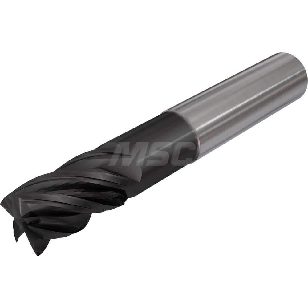 Corner Radius End Mill: 3/16