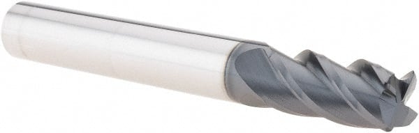 Corner Radius End Mill: 3/8