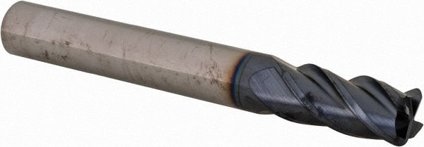 Corner Radius End Mill: 3/8