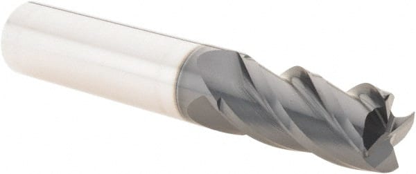 Corner Radius End Mill: 1/2