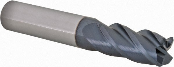 Corner Radius End Mill: 1/2