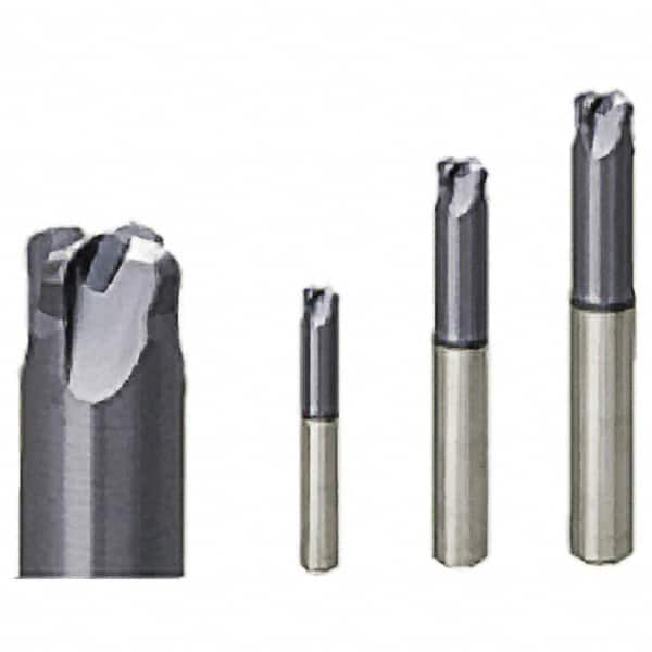 Corner Radius End Mill: 1/4