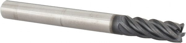 Corner Chamfer End Mill: 1/4