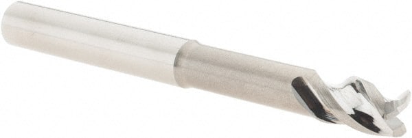 Corner Radius End Mill: 1/4