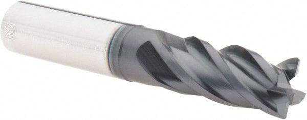 Corner Radius End Mill: 1/2