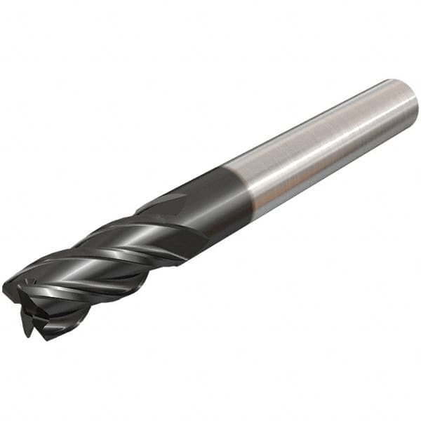 Corner Radius End Mill: 1/8