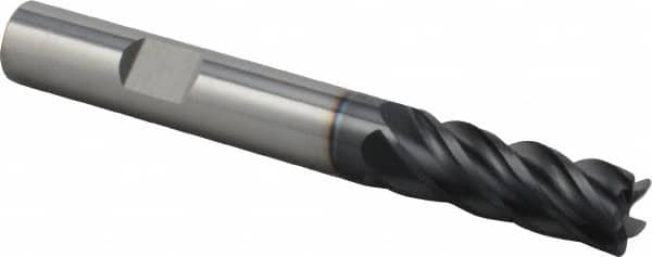 Corner Radius End Mill: 3/8