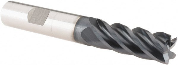 Corner Radius End Mill: 1/2