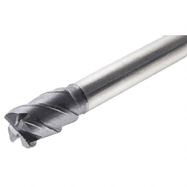 Corner Radius End Mill: 10 mm Dia, 15 mm LOC, 0.5 mm Radius, 4 Flutes, Solid Carbide MPN:5650117