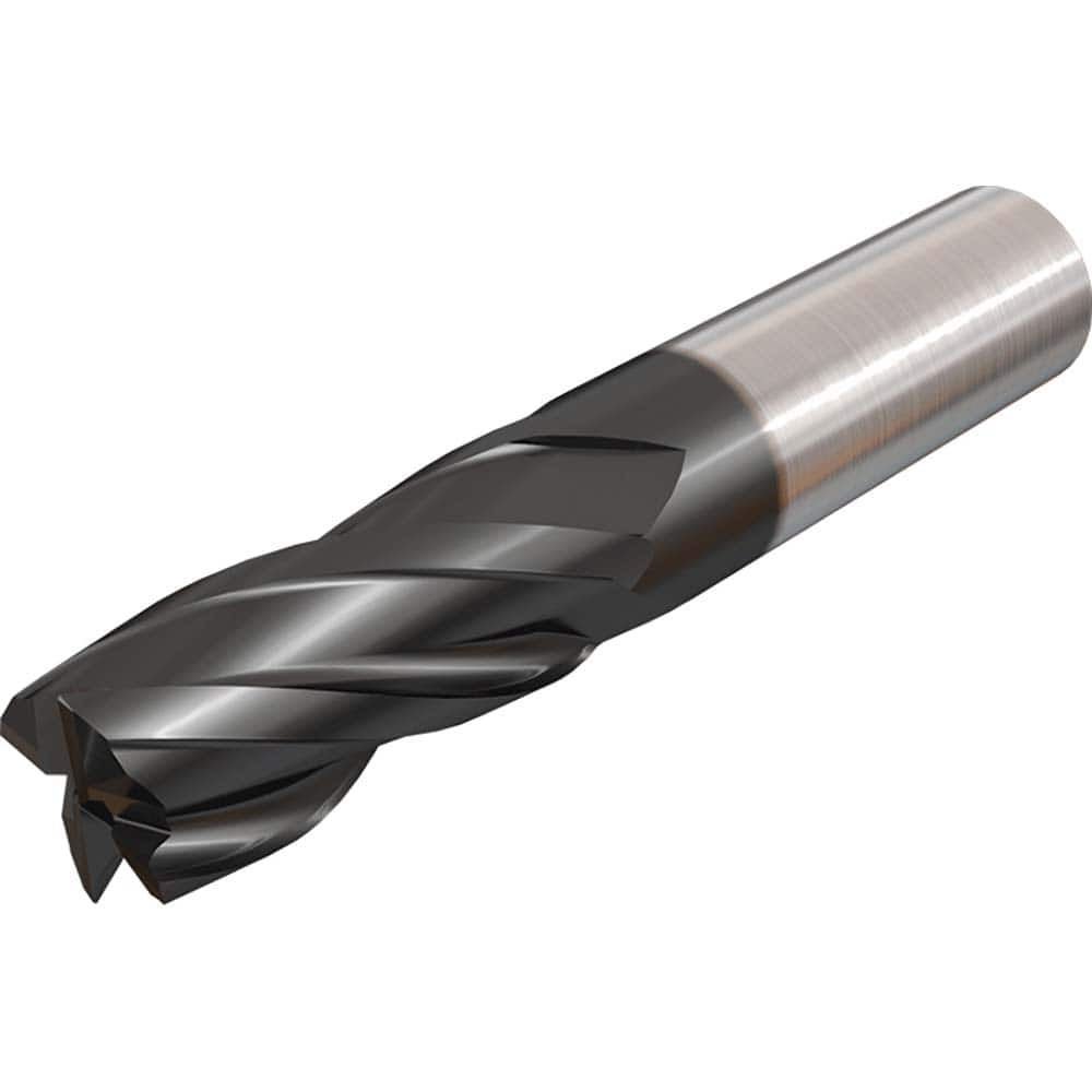 Corner Chamfer End Mill: 16 mm Dia, 32 mm LOC, 4 Flutes, 0.25 mm Chamfer Width, Solid Carbide MPN:5699138