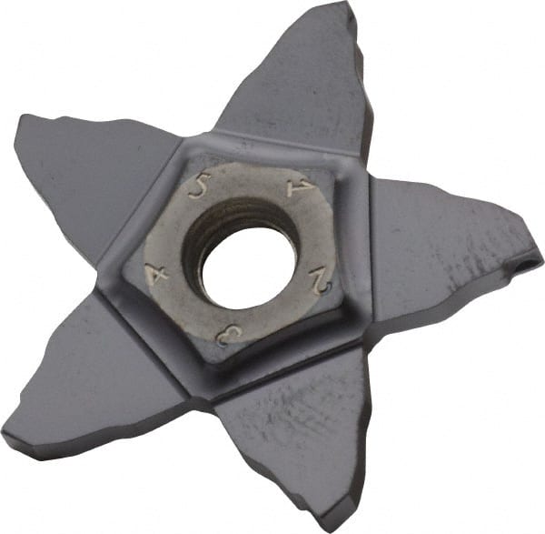 Cutoff Insert: PENTA 34N-250C-020, Carbide, 2.5 mm Cutting Width MPN:6003535