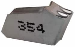 Cutoff Insert: GFN3W IC354, Carbide, 3 mm Cutting Width MPN:6097806