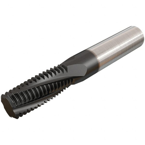 Helical Flute Thread Mill: G1/4-19, Internal & External, 4 Flute, Solid Carbide MPN:5605075