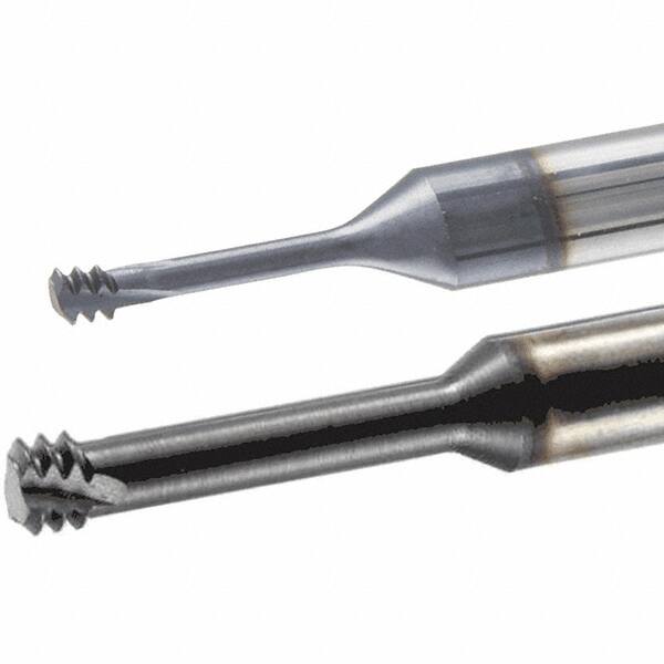 Helical Flute Thread Mill: #10-32, Internal, 3 Flute, 6.00 mm Shank Dia, Solid Carbide MPN:5605598