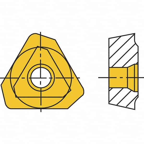 Indexable Drill Insert: TPMX14DT IC908, Carbide MPN:4802774