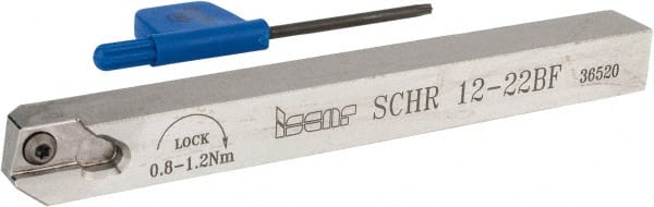 Indexable Grooving Toolholder: SCHR12-22BF, External, Right Hand MPN:2801917