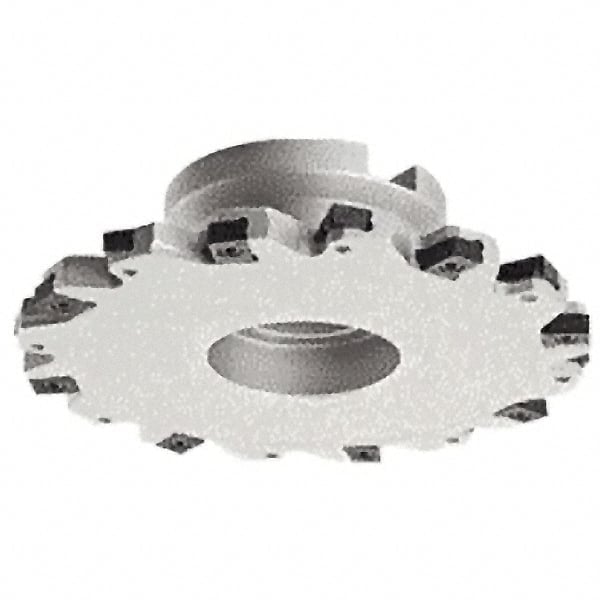 Indexable Slotting Cutter: 12 mm Cutting Width, 200 mm Cutter Dia, Shell Mount C Connection, 51.5 mm Max Depth of Cut, 40 mm Hole MPN:3102450