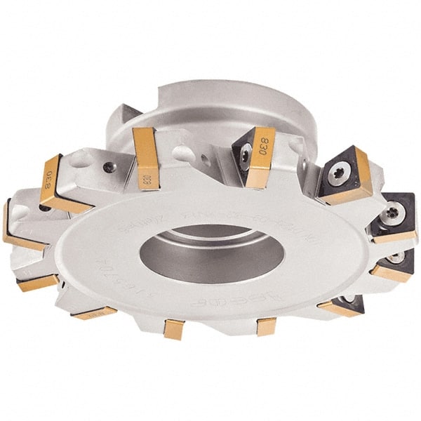 Indexable Slotting Cutter: 14 mm Cutting Width, 125 mm Cutter Dia, Shell Mount Connection, 33 mm Max Depth of Cut, 32 mm Hole MPN:3106219