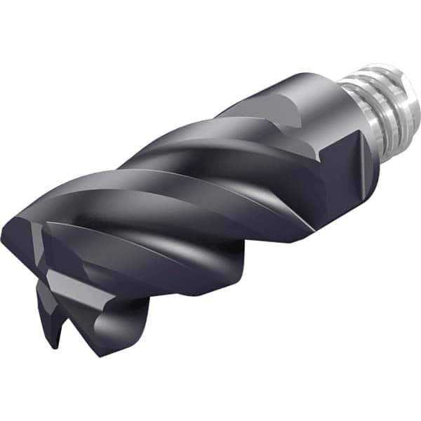 End Replaceable Milling Tip: MM EC500H75R015CF-4T08 IC908, Carbide MPN:3336733