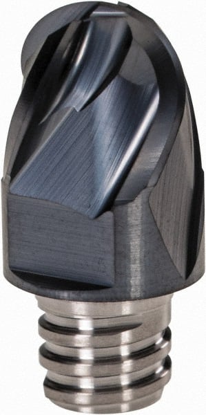 Ball Nose Replaceable Milling Tip: MMEB500A37-4T08FL IC908, Carbide MPN:5621327