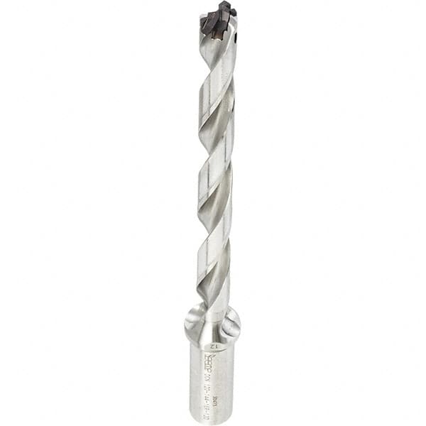 Replaceable-Tip Drill: 8 to 8.4 mm Dia, 97.5 mm Max Depth, 12 mm Straight-Cylindrical Shank MPN:3202842