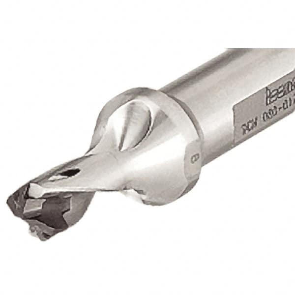 Replaceable-Tip Drill: 27 to 27.9 mm Dia, 41 mm Max Depth, 40 mm Weldon Flat Shank MPN:3203120