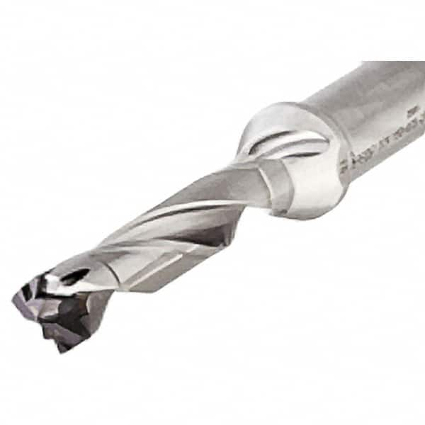 Replaceable-Tip Drill: 27 to 27.9 mm Dia, 85.9 mm Max Depth, 32 mm Straight-Cylindrical Shank MPN:3203122