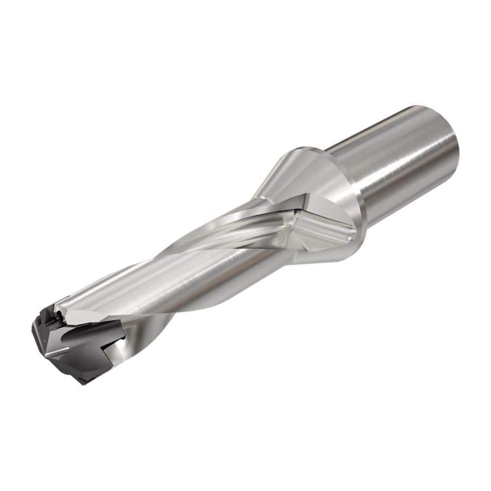Replaceable-Tip Drill: 30 to 30.9 mm Dia, 94.59 mm Max Depth, 32 mm Straight-Cylindrical Shank MPN:3203146