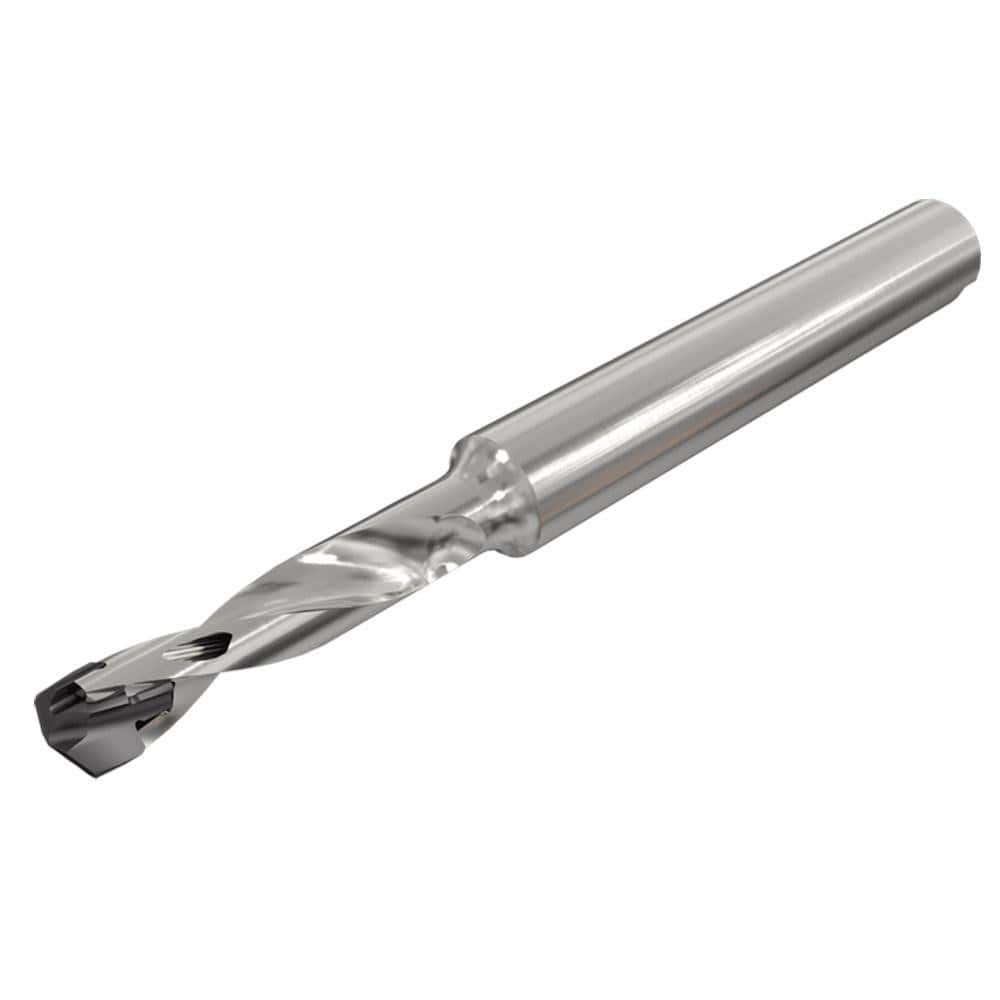 Replaceable-Tip Drill: 6 to 6.4 mm Dia, 18.96 mm Max Depth, 8 mm Straight-Cylindrical Shank MPN:3359465