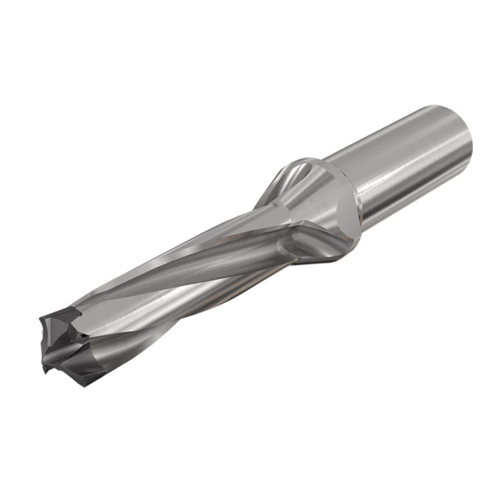 Replaceable-Tip Drill: 12 to 12.4 mm Dia, 38.71 mm Max Depth, 16 mm Straight-Cylindrical Shank MPN:3363109