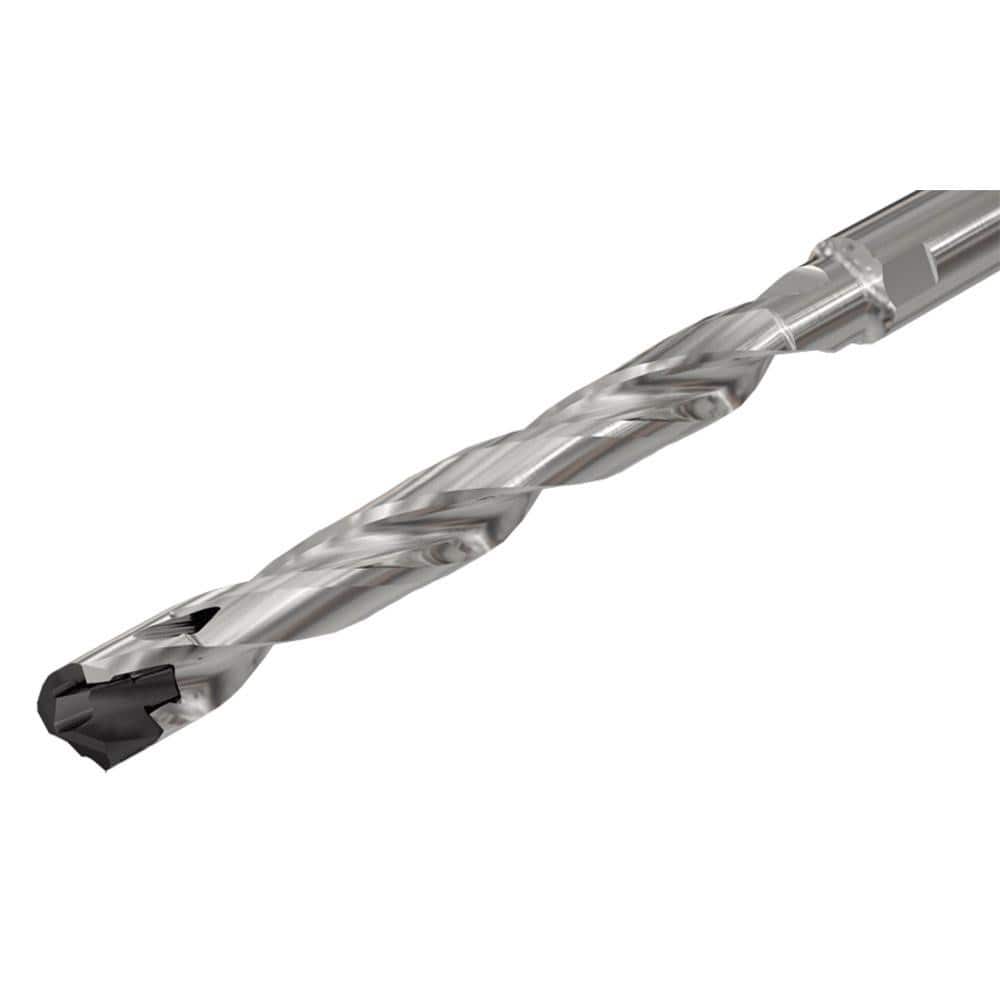 Replaceable-Tip Drill: 5 to 5.4 mm Dia, 40.73 mm Max Depth, 6 mm Straight-Cylindrical Shank MPN:3367235