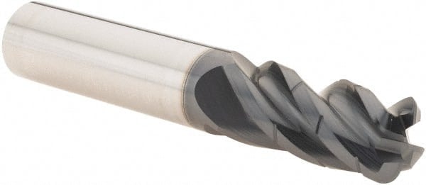 Corner Radius End Mill: 1/2