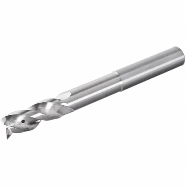 Roughing & Finishing End Mill: 6 mm Dia, 3 Flutes, 0.2 mm Corner Radius, Corner Radius End, Solid Carbide MPN:5623173