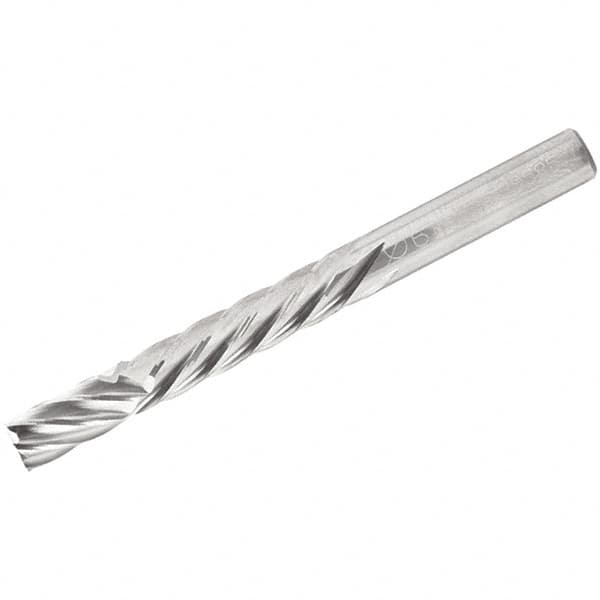 Spiral Router Bit: 8 mm Dia, 16 mm LOC, 8 mm Shank Dia, Compression MPN:5622870