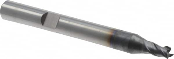 Square End Mill: 3.8 mm Dia, 5 mm LOC, 3 Flutes, Solid Carbide MPN:5620513