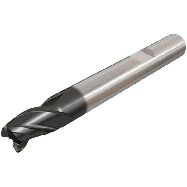 Square End Mill: 6.7 mm Dia, 8 mm LOC, 3 Flutes, Solid Carbide MPN:5620516